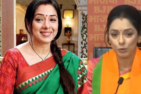 Television Star Rupali Ganguly Joins BJP Set to Enter Political Arena